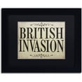 thumbnail image 1 of Trademark Fine Art "British Invasion" Canvas Art by Color Bakery Black Matte, Black Frame, 1 of 1