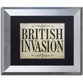 thumbnail image 1 of Trademark Fine Art "British Invasion" Canvas Art by Color Bakery Black Matte, Silver Frame, 1 of 4