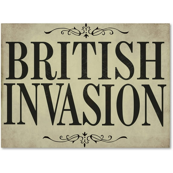 Trademark Fine Art "British Invasion" Canvas Art by Color Bakery
