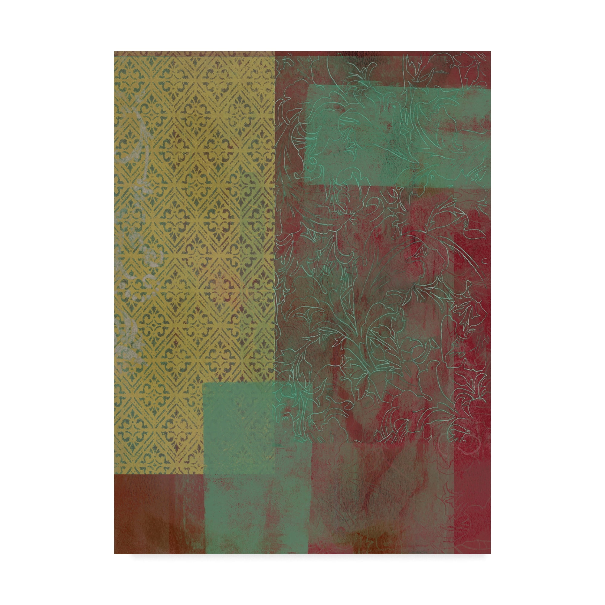 Trademark Fine Art 'Brocade Tapestry I' Canvas Art by Naomi McCavitt