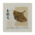 thumbnail image 1 of Trademark Fine Art 'Bronze Leaf I Golden Friendship' Canvas Art by Chris Paschke, 1 of 3