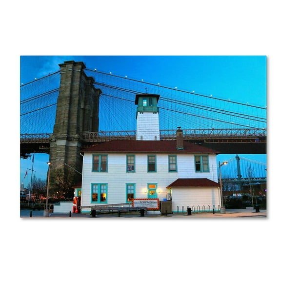 Trademark Fine Art "Brooklyn 1" Canvas Art by CATeyes