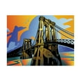 thumbnail image 1 of Trademark Fine Art 'Brooklyn Bridge NYC' Canvas Art by David Chestnutt, 1 of 3