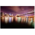 thumbnail image 1 of Trademark Fine Art "Brooklyn Bridge Park and Financial District - IV" Canvas Art by David Ayash, 1 of 4