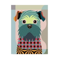 Trademark Fine Art 'Brussels Griffon' Canvas Art by Lanre Adefioye