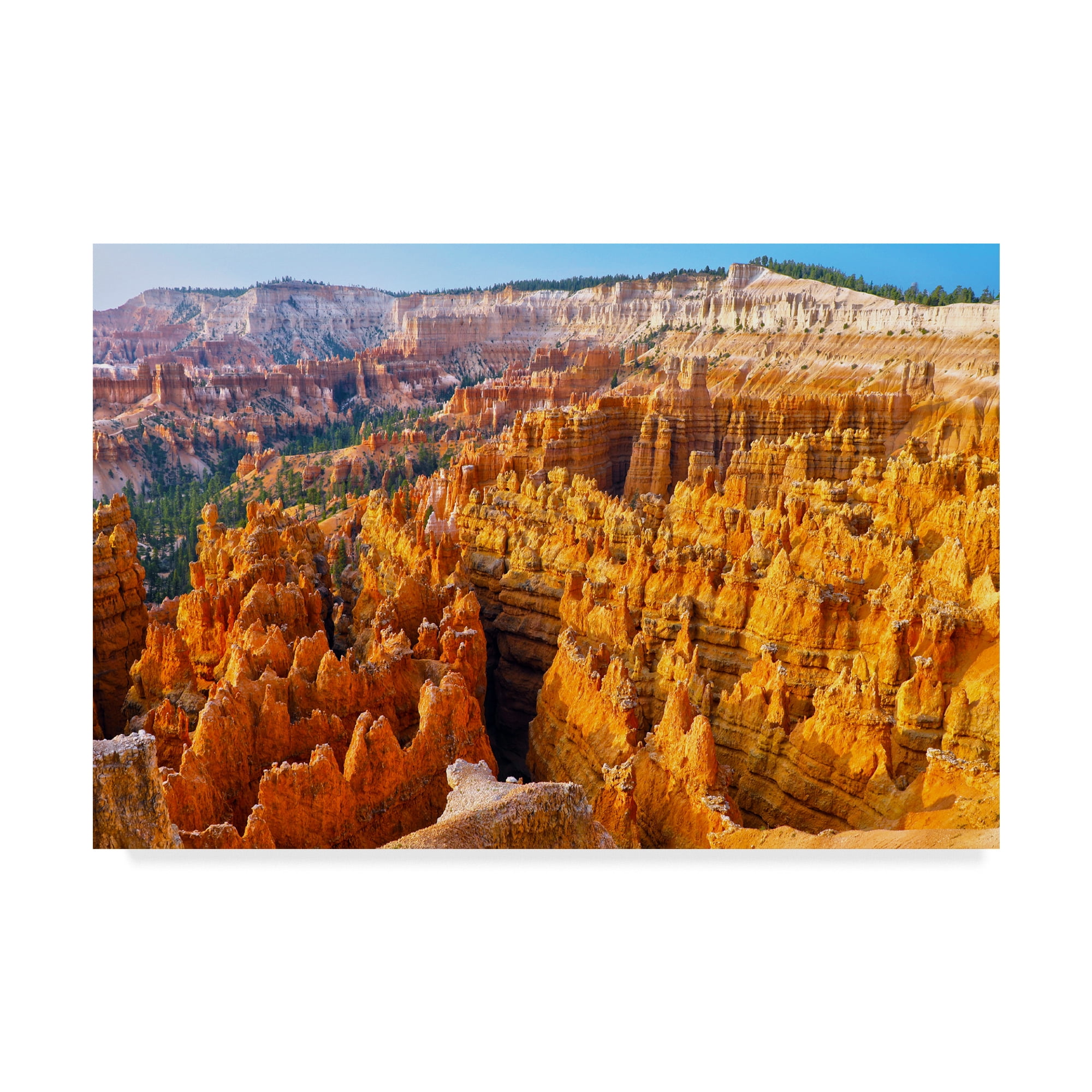 Trademark Fine Art 'Bryce Canyon Sunrise 3' Canvas Art by CATeyes