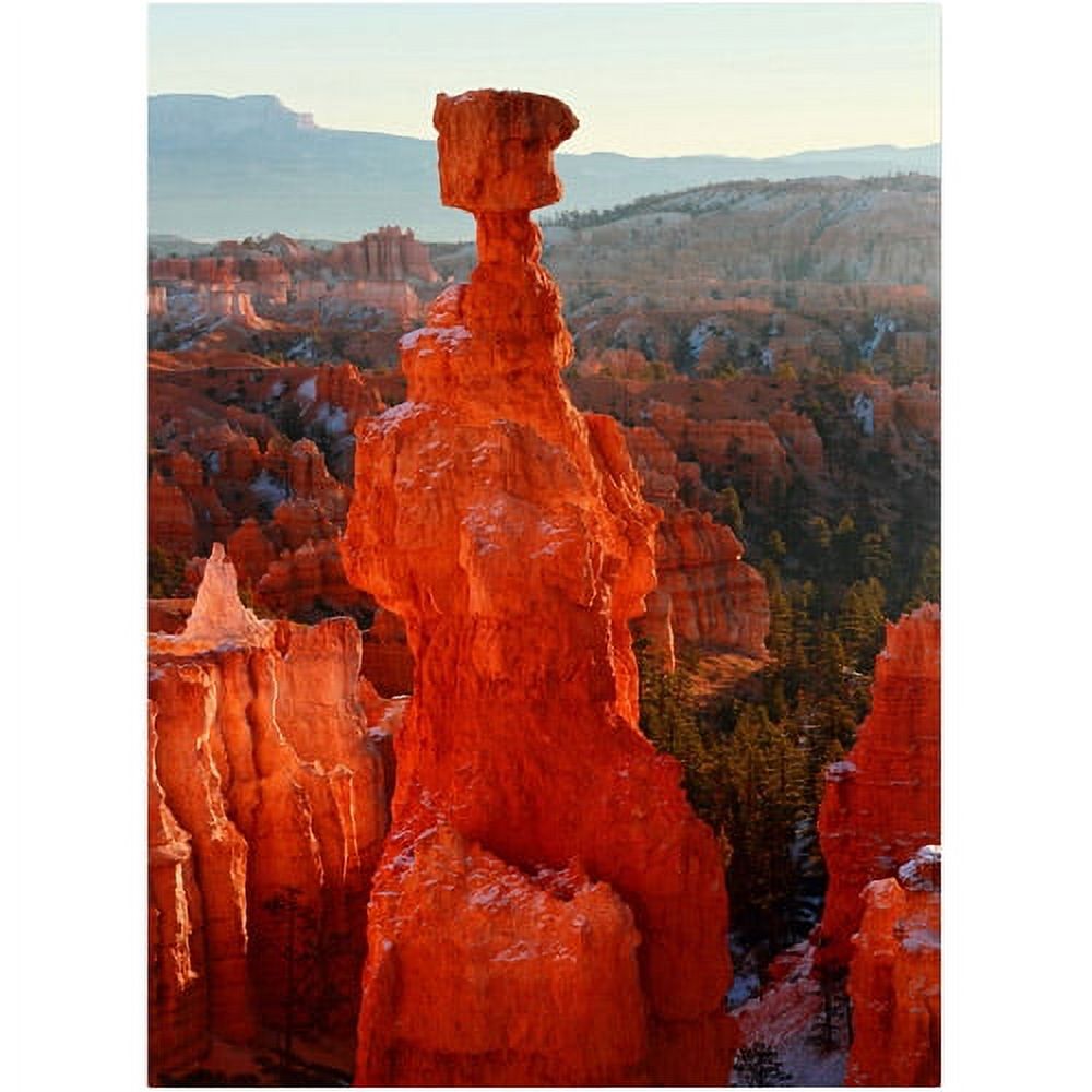 Trademark Fine Art "Bryce Canyon Thor's Hammer" Canvas Art by Pierre Leclerc