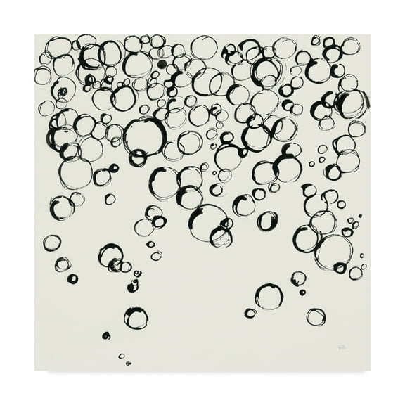 Trademark Fine Art 'Bubbles III' Canvas Art by Chris Paschke