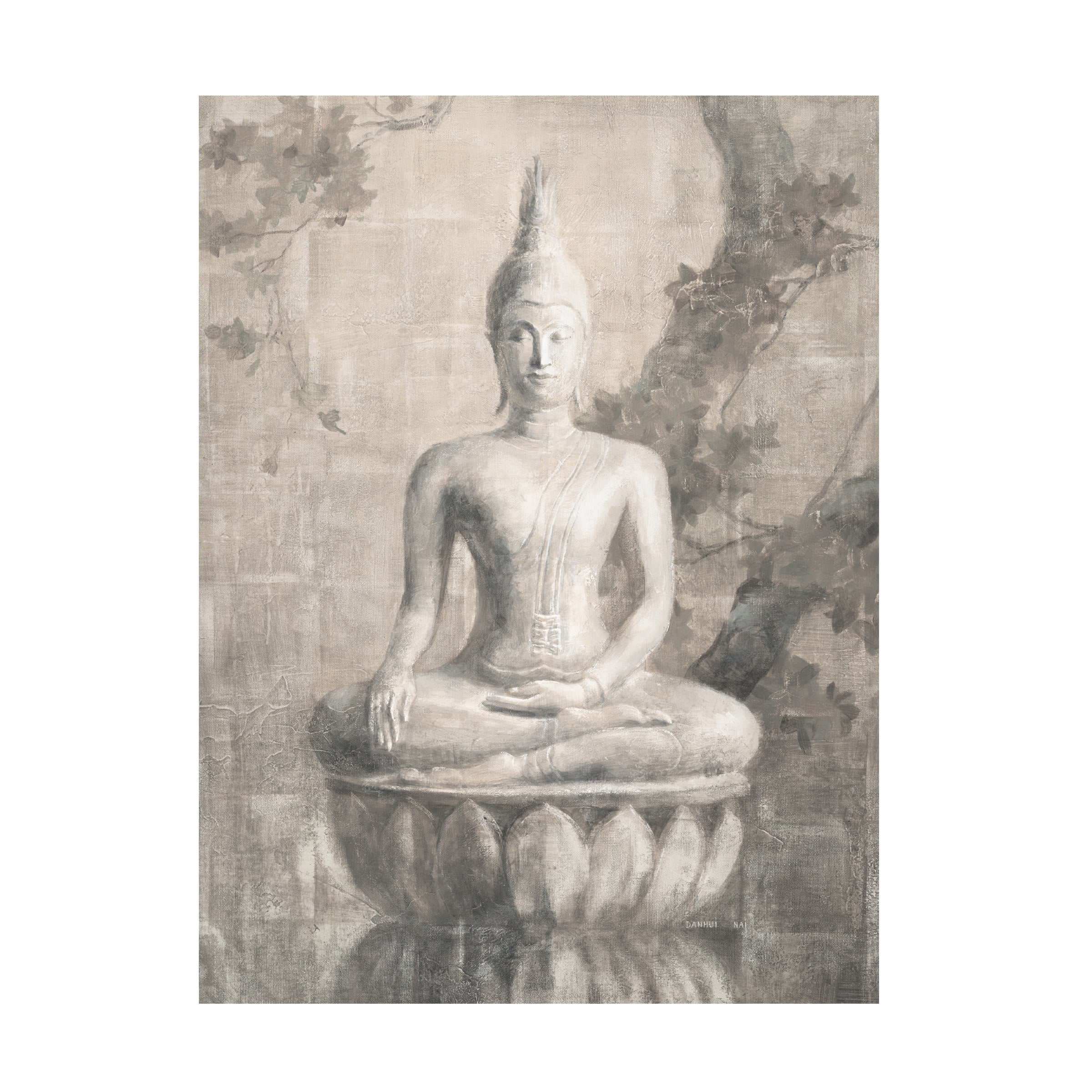 Trademark Fine Art 'Buddha Neutral' Canvas Art by Danhui Nai