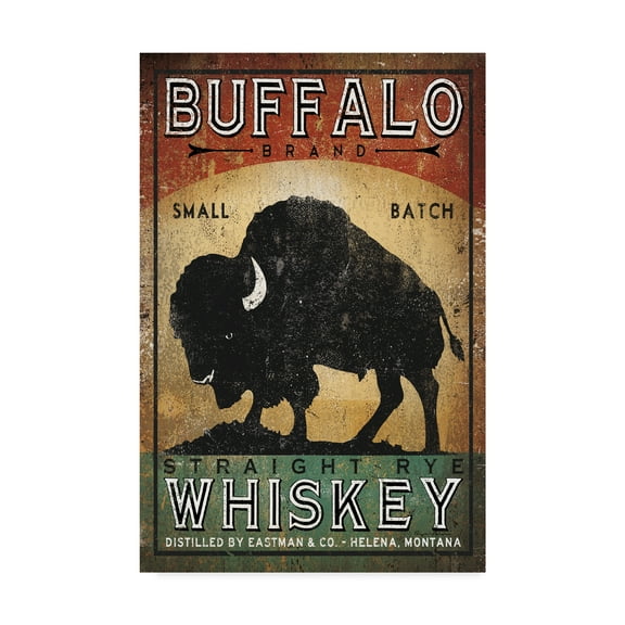 Trademark Fine Art 'Buffalo Whiskey' Canvas Art by Ryan Fowler