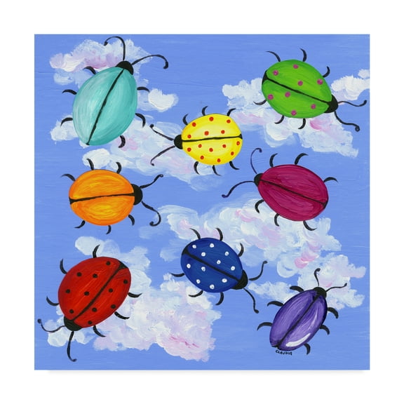 Trademark Fine Art 'Buggie Sky' Canvas Art by Claudia Interrante