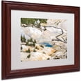 thumbnail image 1 of Trademark Fine Art "Bumpass Hell" Canvas Art by Pierre Leclerc, White Matte/Wood Frame, 1 of 4