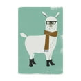thumbnail image 1 of Trademark Fine Art 'Bundle Up Llama I' Canvas Art by June Erica Vess, 1 of 4