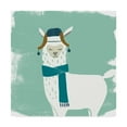 thumbnail image 1 of Trademark Fine Art 'Bundle Up Llama III' Canvas Art by June Erica Vess, 1 of 4