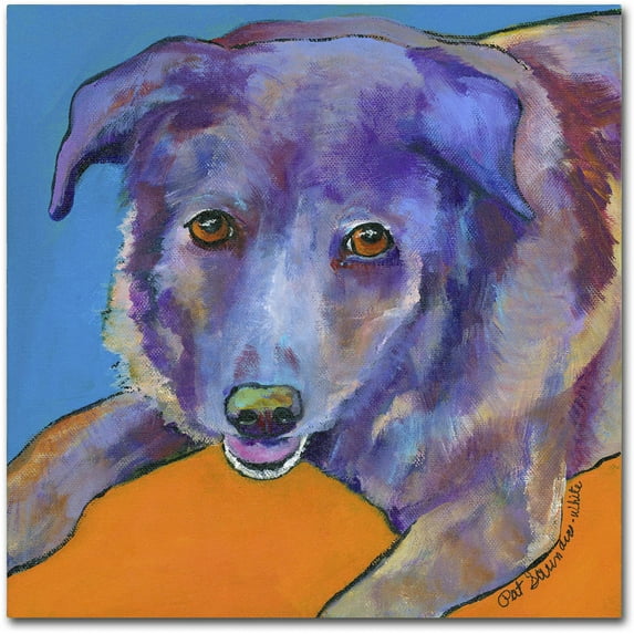 Trademark Fine Art "Butch II" Canvas Art by Pat Saunders-White