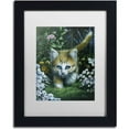 thumbnail image 1 of Trademark Fine Art 'Buttercup 2' Canvas Art by Jenny Newland, White Matte, Black Frame, 1 of 1