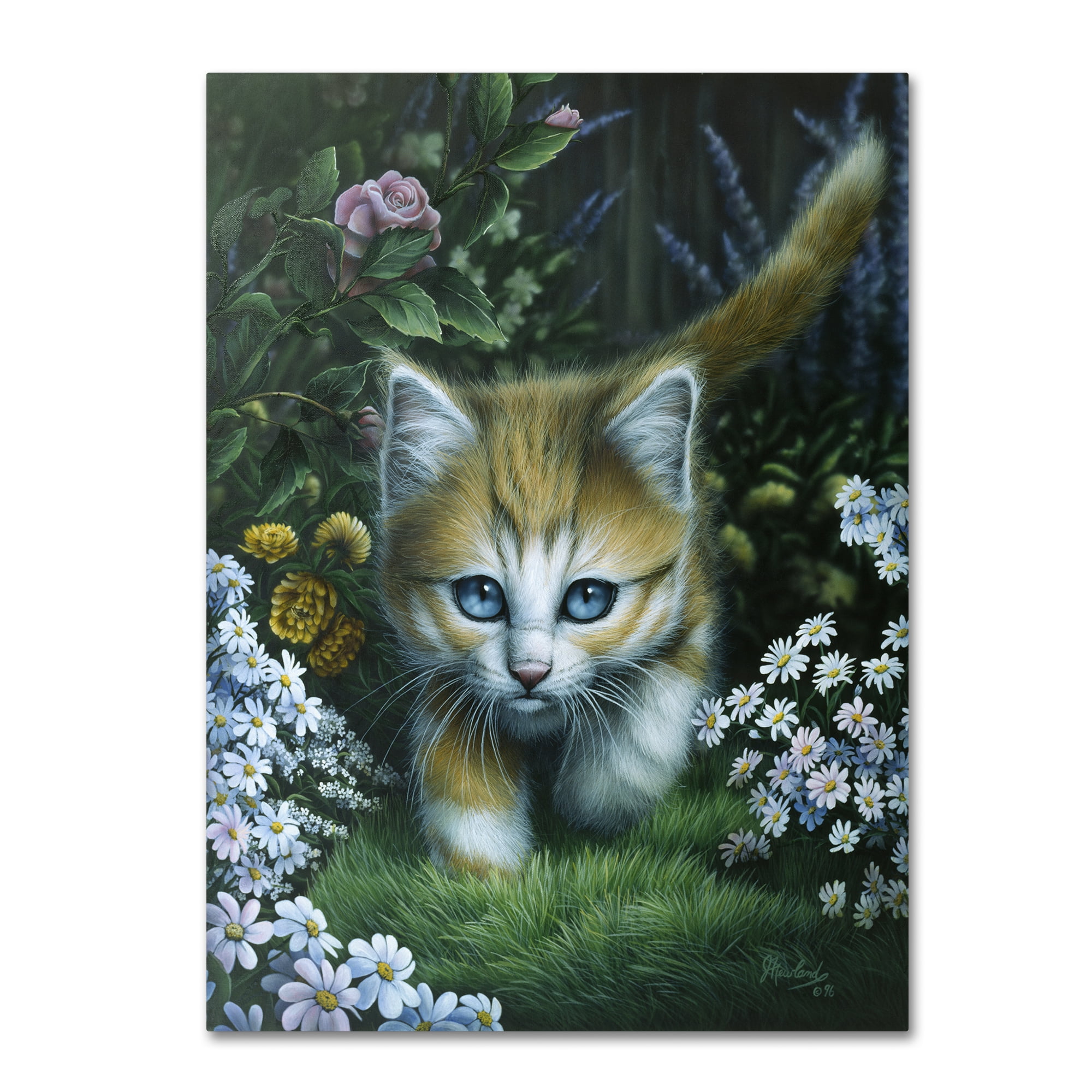 Jenny Newland 'Buttercup 2' Canvas Art 18 x 24