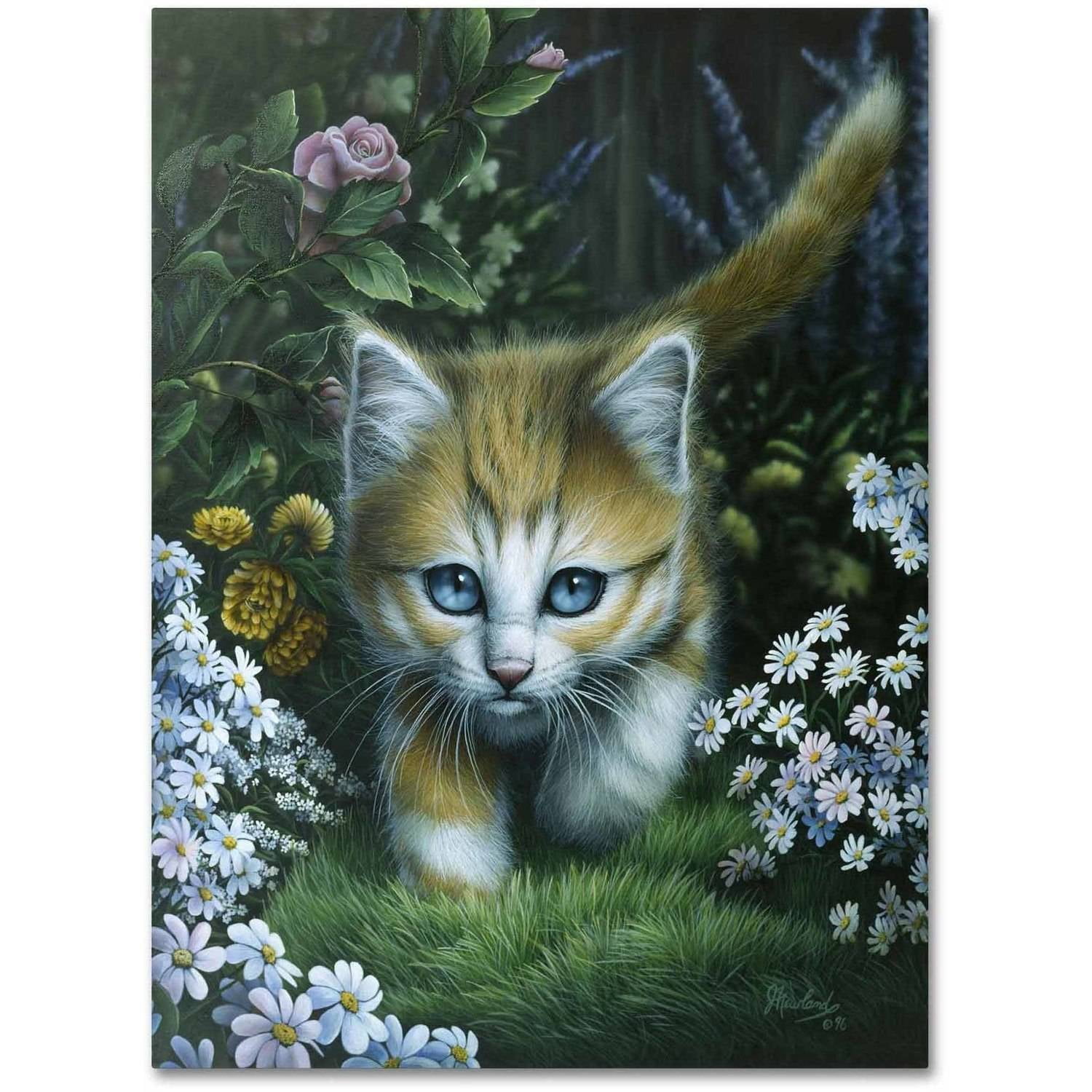Jenny Newland 'Buttercup 2' 14 x 19 Canvas Art