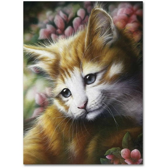 Trademark Fine Art 'Buttercup' Canvas Art by Jenny Newland