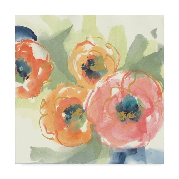 Trademark Fine Art 'Buttercup I' Canvas Art by Chris Paschke