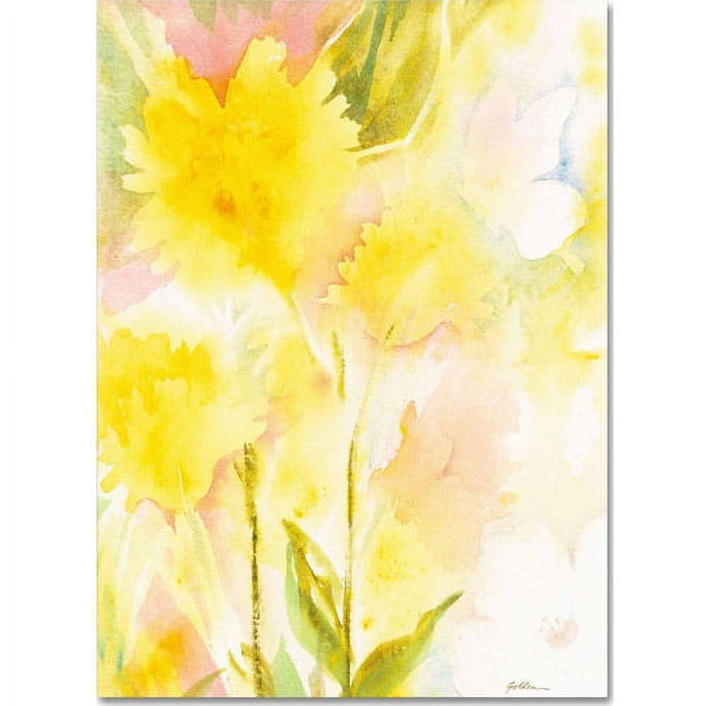 Sheila Golden 'Butterfly Silhouette' Canvas Art 18 x 24