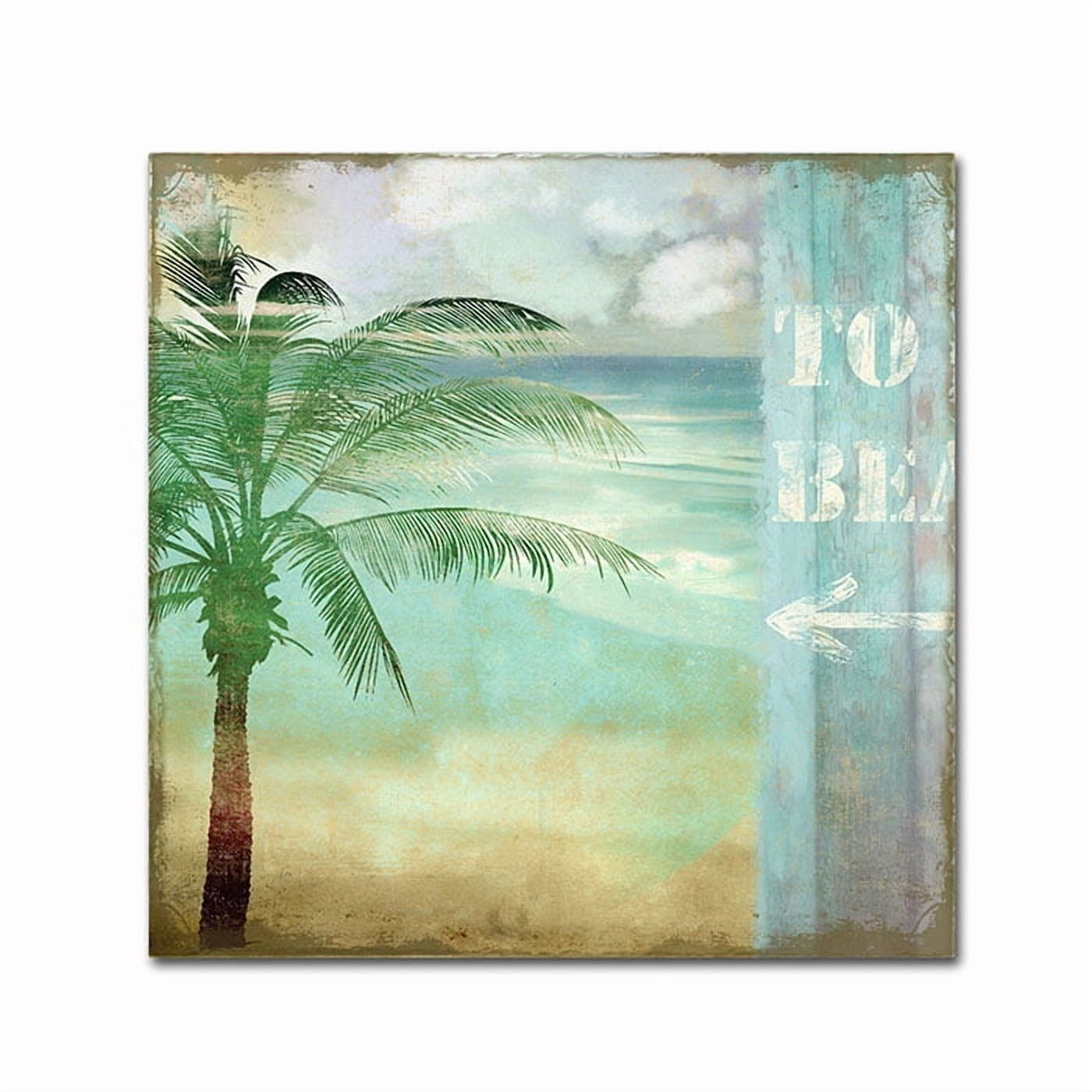 Trademark Fine Art "By the Sea III" Canvas Art by Color Bakery