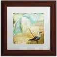 thumbnail image 1 of Trademark Fine Art "By the Sea IV" Canvas Art by Color Bakery White Matte, Wood Frame, 1 of 1