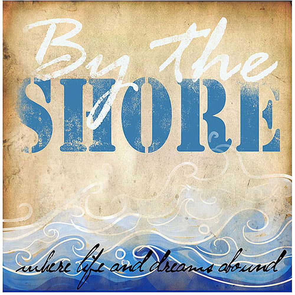 Trademark Fine Art "By the Shore" Canvas Art by Working Girls Design