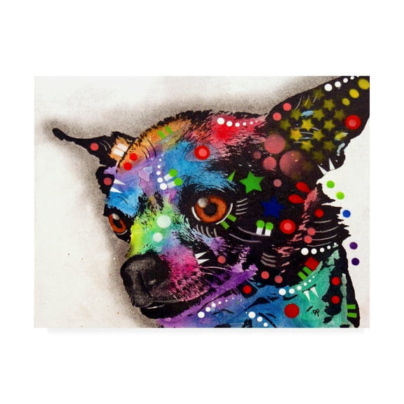 Trademark Fine Art 'CHICHI' Canvas Art by Dean Russo