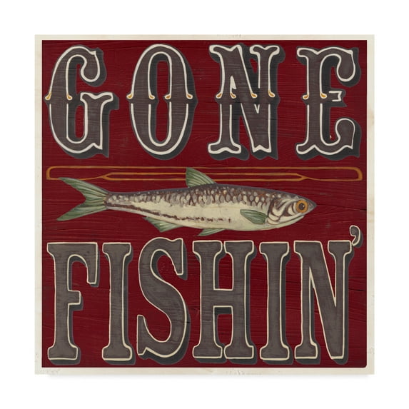 Trademark Fine Art 'Cabin Life V' Canvas Art by June Erica Vess