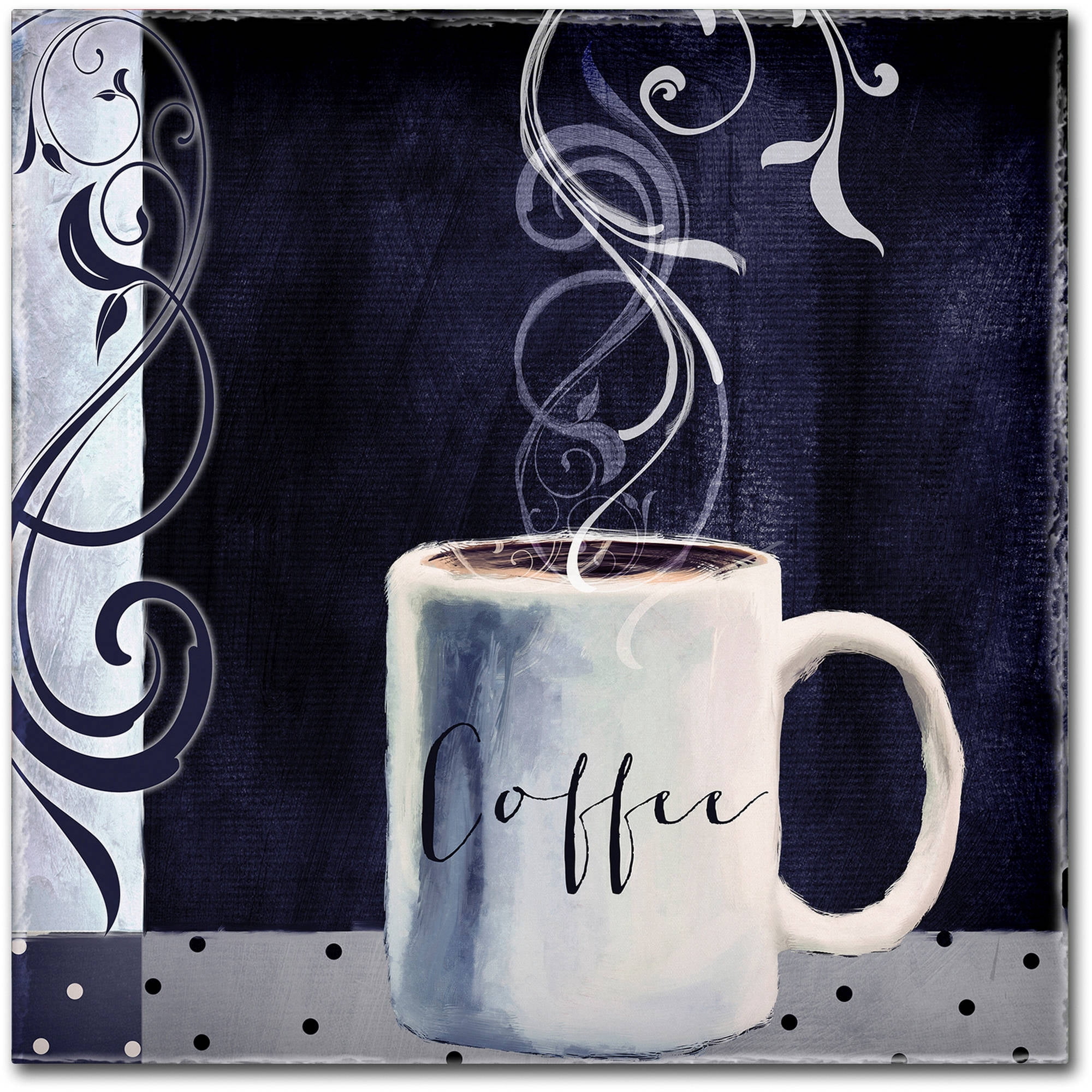 Trademark Fine Art "Cafe Blue I" Canvas Art by Color Bakery