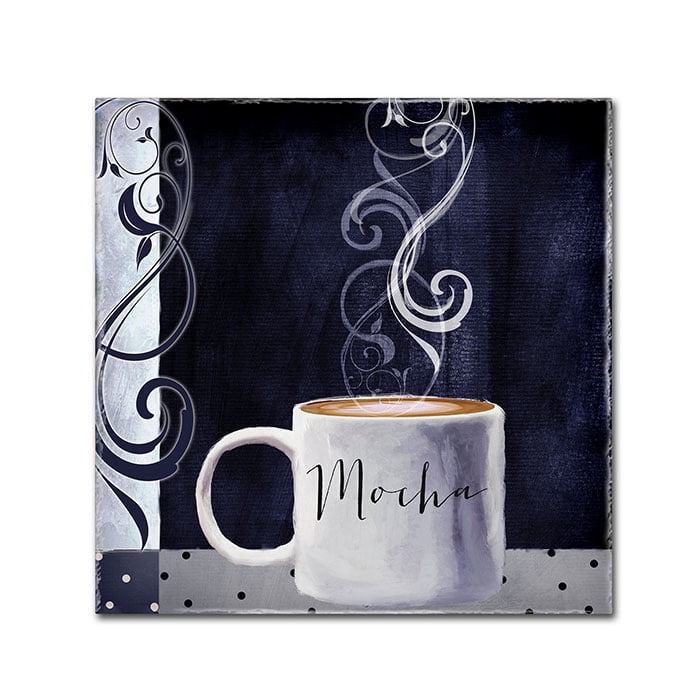 Trademark Fine Art "Cafe Blue III" Canvas Art by Color Bakery