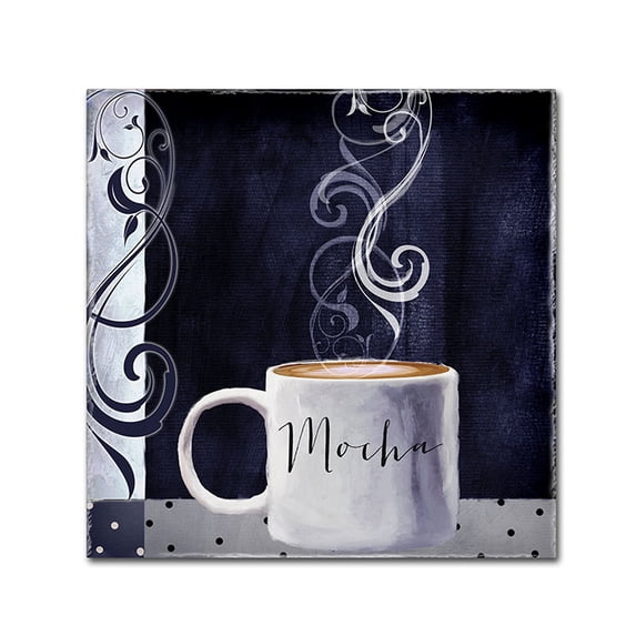 Trademark Fine Art "Cafe Blue III" Canvas Art by Color Bakery