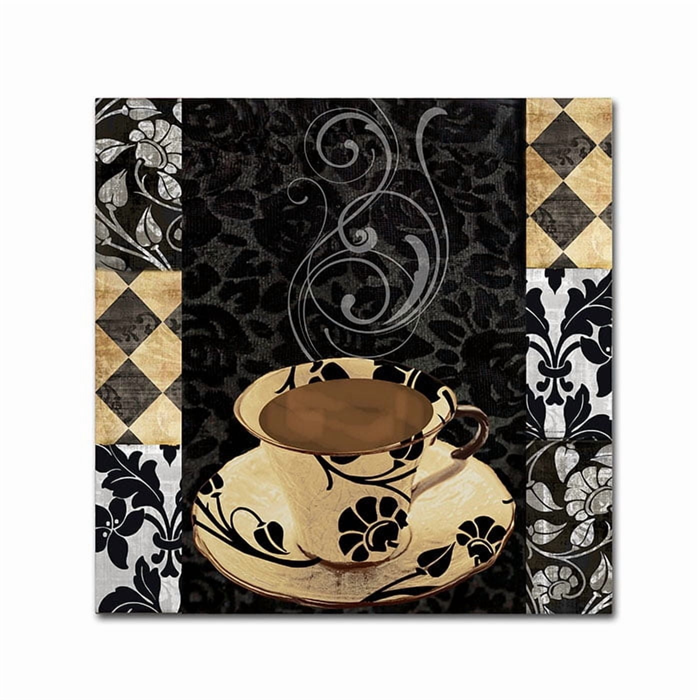 Trademark Fine Art "Cafe Noir VI" Canvas Art by Color Bakery