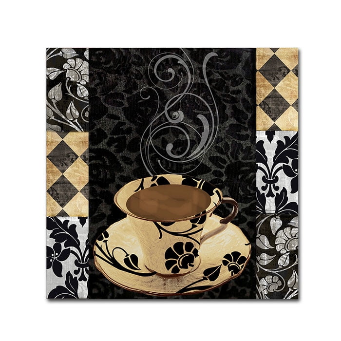 Trademark Fine Art "Cafe Noir VI" Canvas Art by Color Bakery