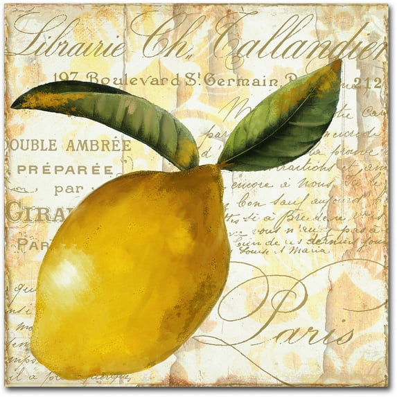 Trademark Fine Art "Cafe d?Or IV" Canvas Art by Color Bakery