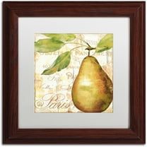 Trademark Fine Art "Cafe d?Or VI" Canvas Art by Color Bakery White Matte, Wood Frame