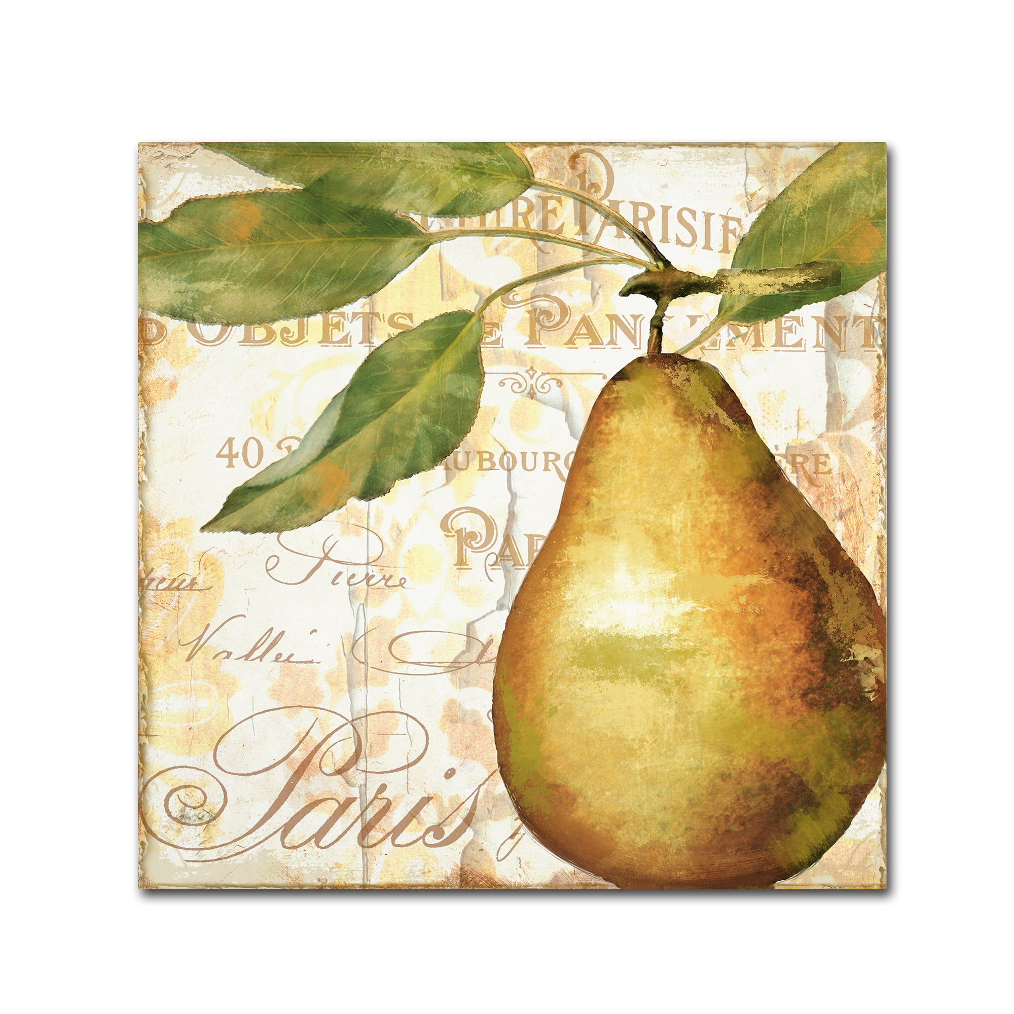 Trademark Fine Art 'Cafe d?Or VI' Canvas Art by Color Bakery