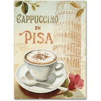 Trademark Fine Art "Cafe in Europe IV" Canvas Art by Lisa Audit