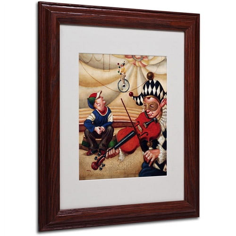 Trademark Fine Art 'Calandurim' 16" x 20" Wood Frame Art