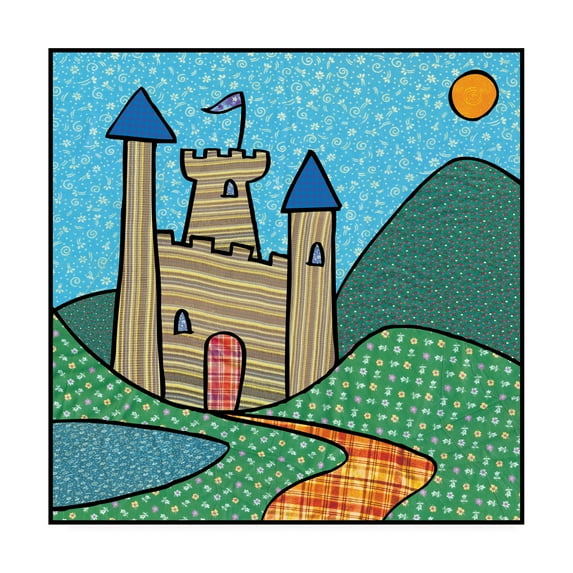 Trademark Fine Art 'Calico Kingdom I' Canvas Art by Charles Swinford