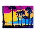 thumbnail image 1 of Trademark Fine Art 'California Sunset' Canvas Art by Abstract Graffiti, 1 of 3