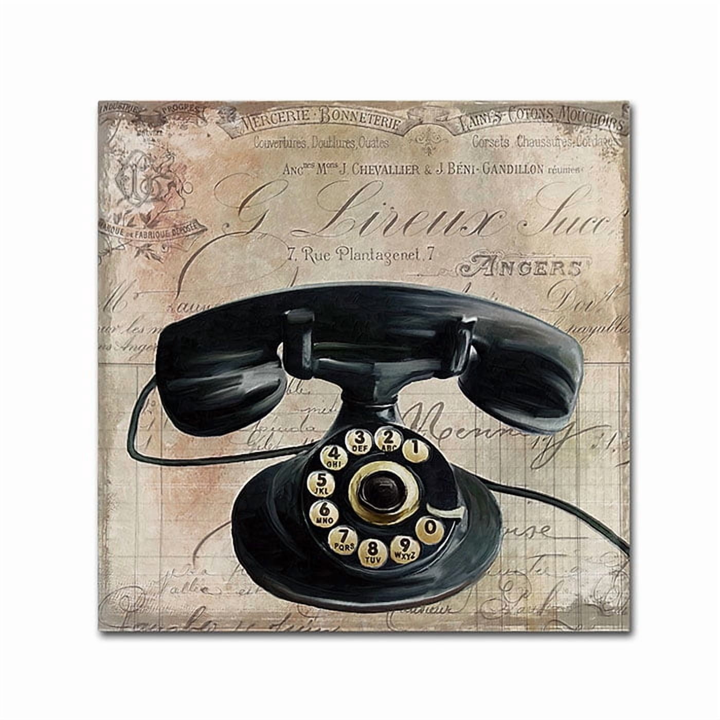 Trademark Fine Art "Call Waiting II" Canvas Art by Color Bakery