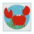 thumbnail image 1 of Trademark Fine Art 'Calvin the Crab' Canvas Art by June Erica Vess, 1 of 4