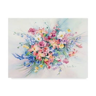 Trademark Fine Art 'Camiles Colors' Canvas Art by Barbara Mock
