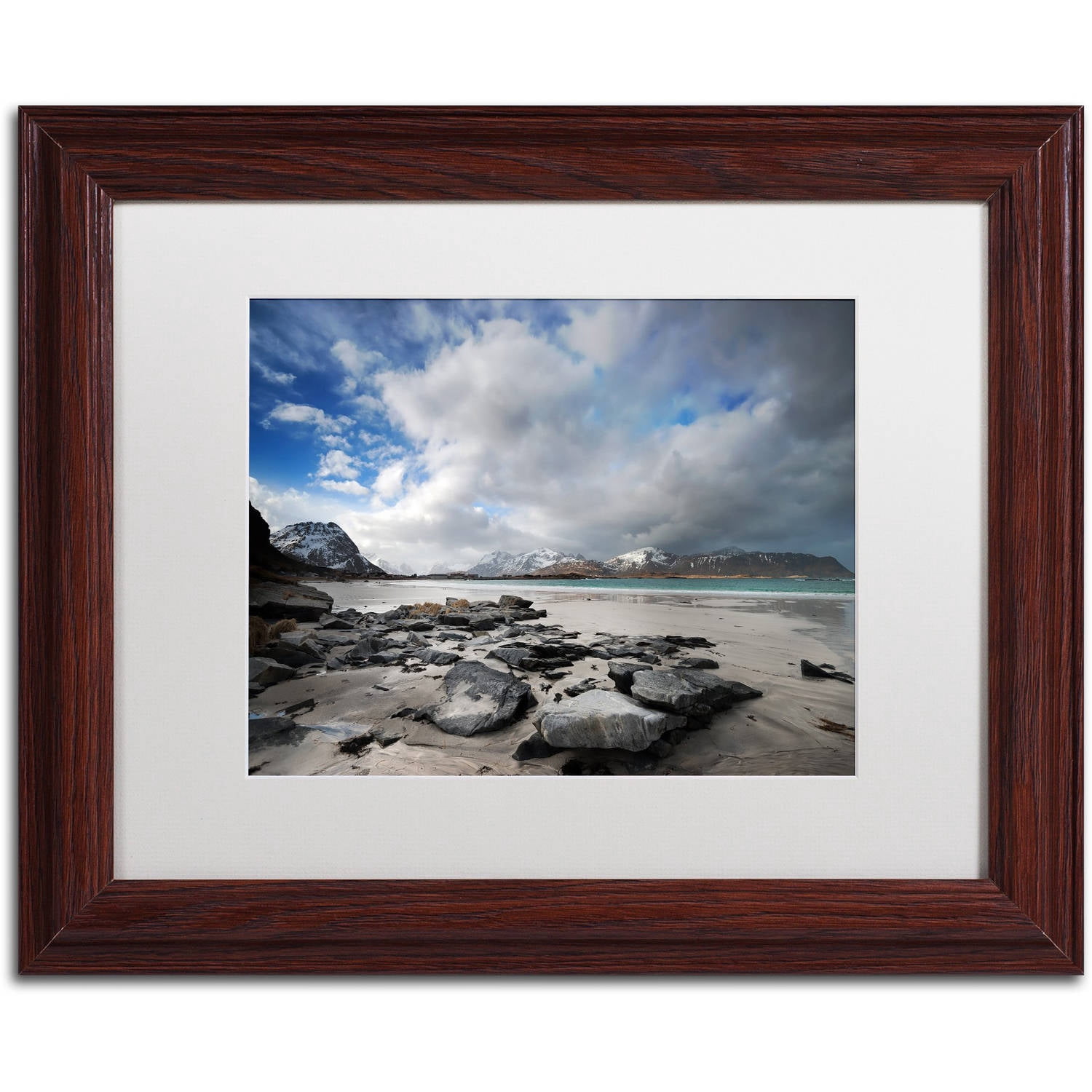 Trademark Fine Art "Can't Let Go" Canvas Art by Philippe Sainte-Laudy, White Matte, Wood Frame