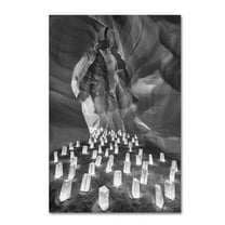 Trademark Fine Art "Candle Canyon II" Canvas Art by Moises Levy