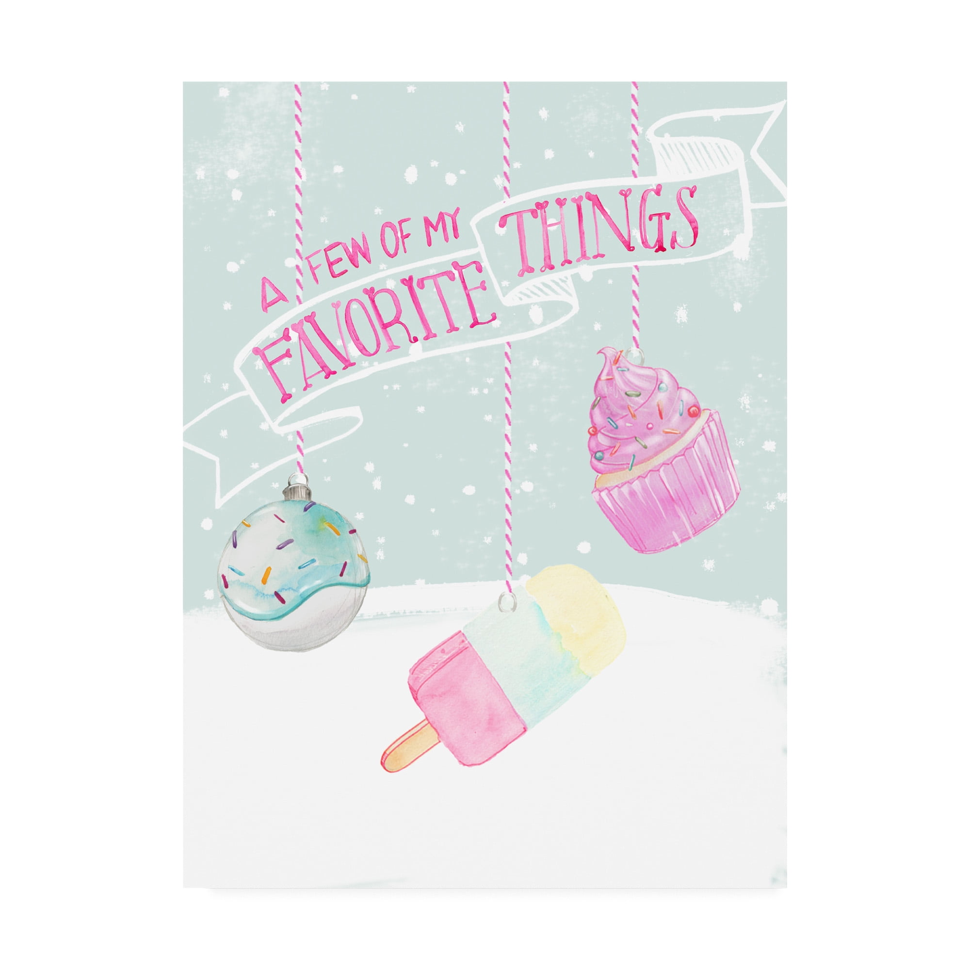 Trademark Fine Art 'Candy Christmas II' Canvas Art by Jennifer Paxton Parker