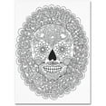 thumbnail image 1 of Trademark Fine Art "Candy Skull" Canvas Art by Hello Angel, 1 of 3