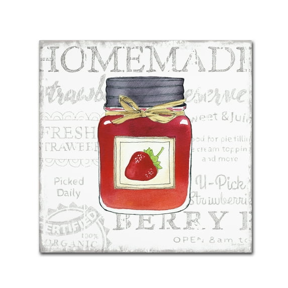 Trademark Fine Art 'Canning Kitchen I' Canvas Art by Beth Grove